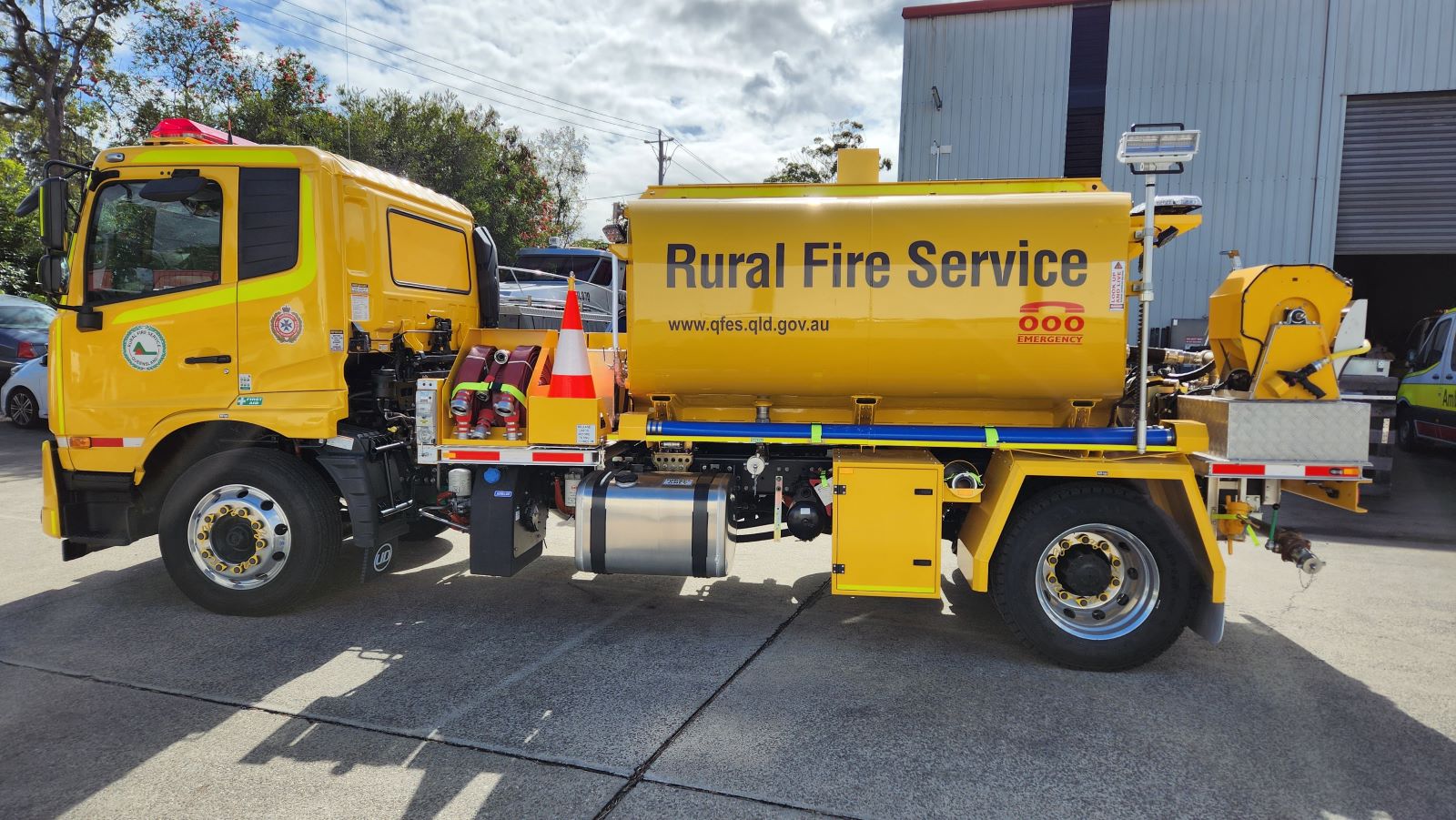 Queensland Fire & Emergency Services receive six new UD water tankers