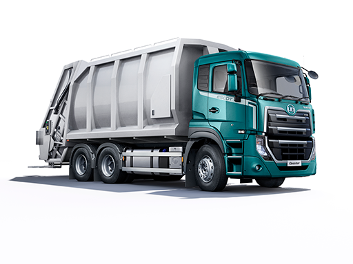 New Quester garbage truck