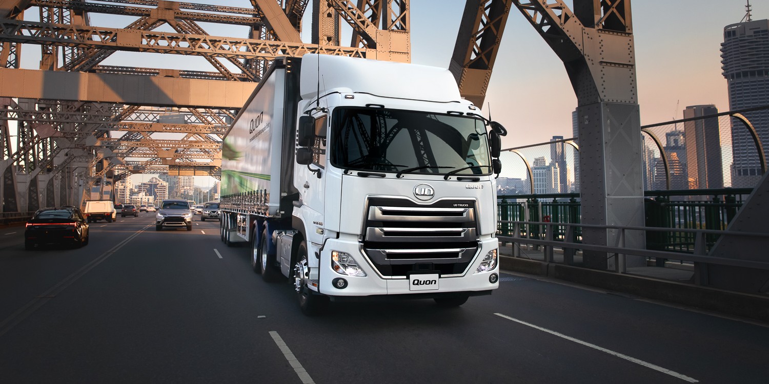 UD Trucks Quon Curtain sider
