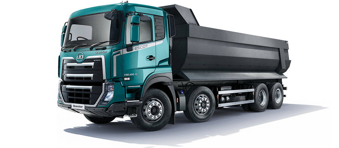 京商 UD TRUCKS Quester 1/50 6×4R ダンプ UD TRUCKS クエスター Quester 1/50 非売品 1⁄50 UD Quester トラック