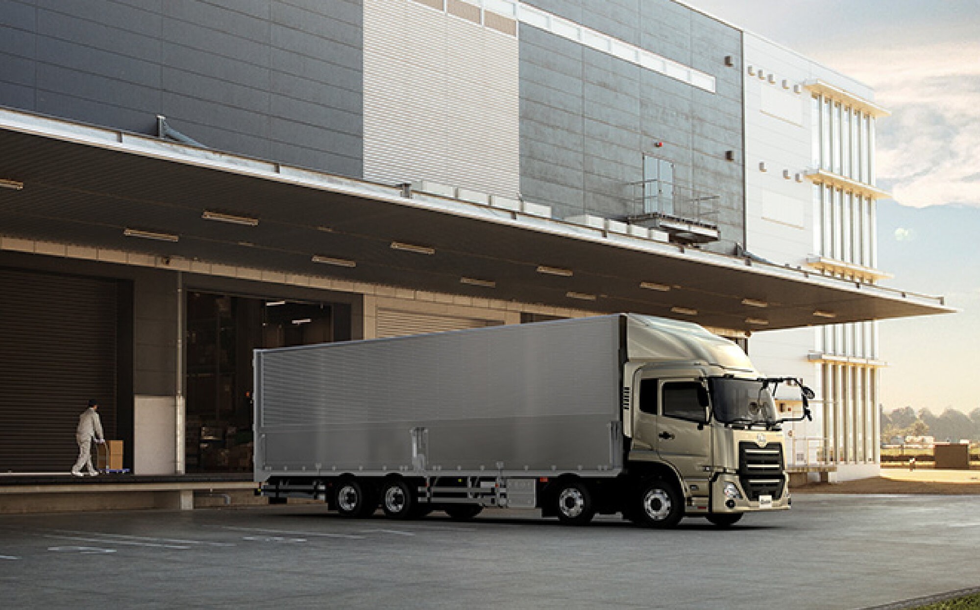 UDトラックス　クオン　粒子抑制装置パネル　※フォロー割OK UDトラックス クオン | レスポンス（Response.jp）