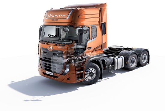 自動車 UD trucks quester 1:50 Specs | UD Trucks