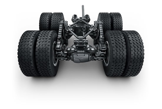 Class-leading axle loads