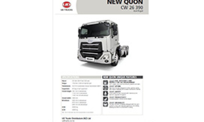 Quon Spec Sheet