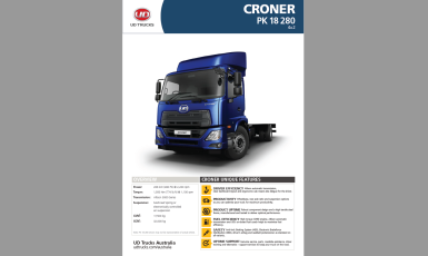 Croner PK 18 280 Spec Sheet