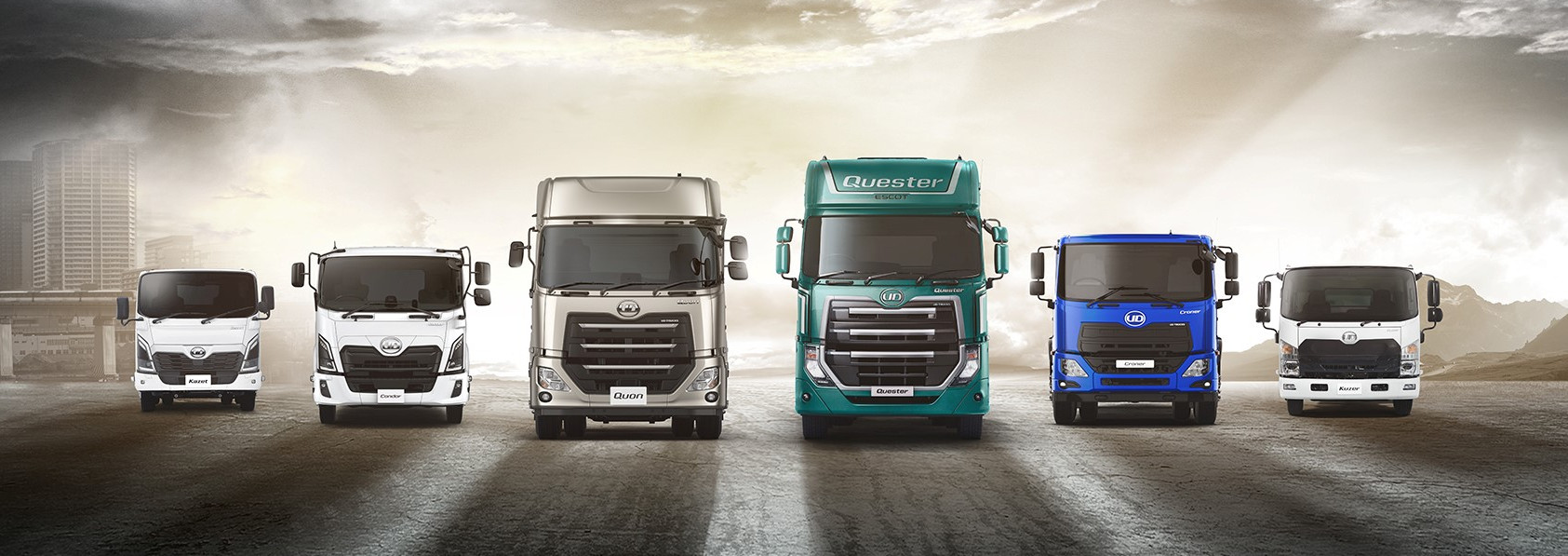 Heavy, Medium & Light Duty Trucks