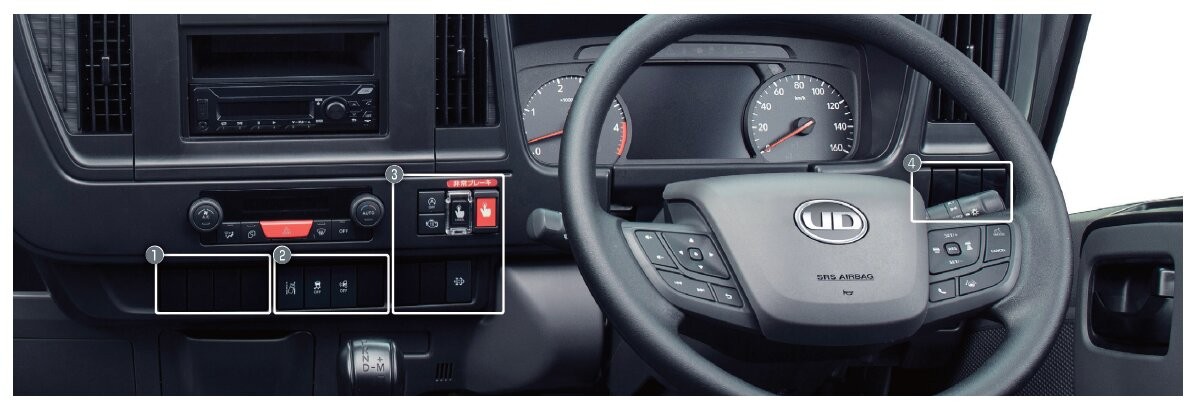 日産久遠(UD)大型専用内装 Interior | UD Trucks