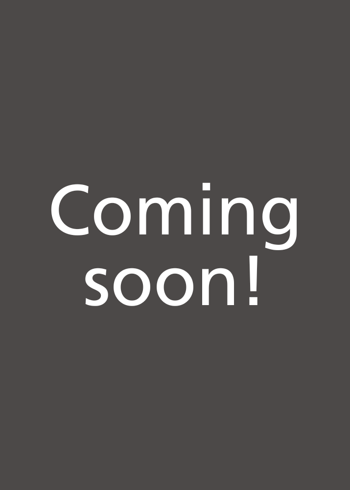 グレーの背景に白文字で「Coming soon!」と書かれている