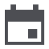 Calendar Dark Gray