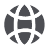 Longitude Latitude Dark Gray