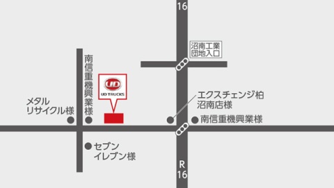 Kashiwa Access Map