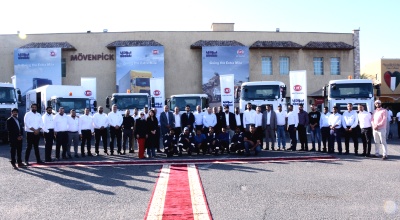 UD Trucks and Boodai Trading Team at Kuwait Open Day