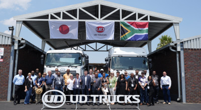 Media and UD Trucks Southern Africa stakeholders 