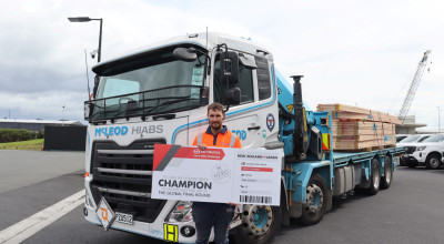 Sam Pelosi - McLeod Hiabs wins EMC in NZ and will go to Japan to represent New Zealand