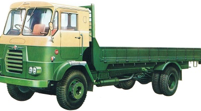 初のキャブオーバー型大型トラック完成