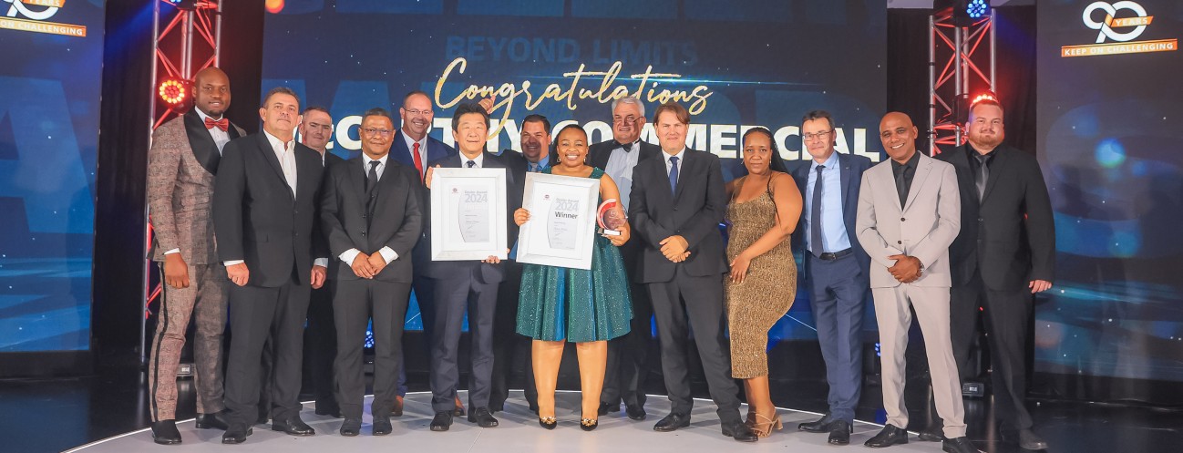 The highest honor of the night went to McCarthy Commercial Vehicles Alrode.