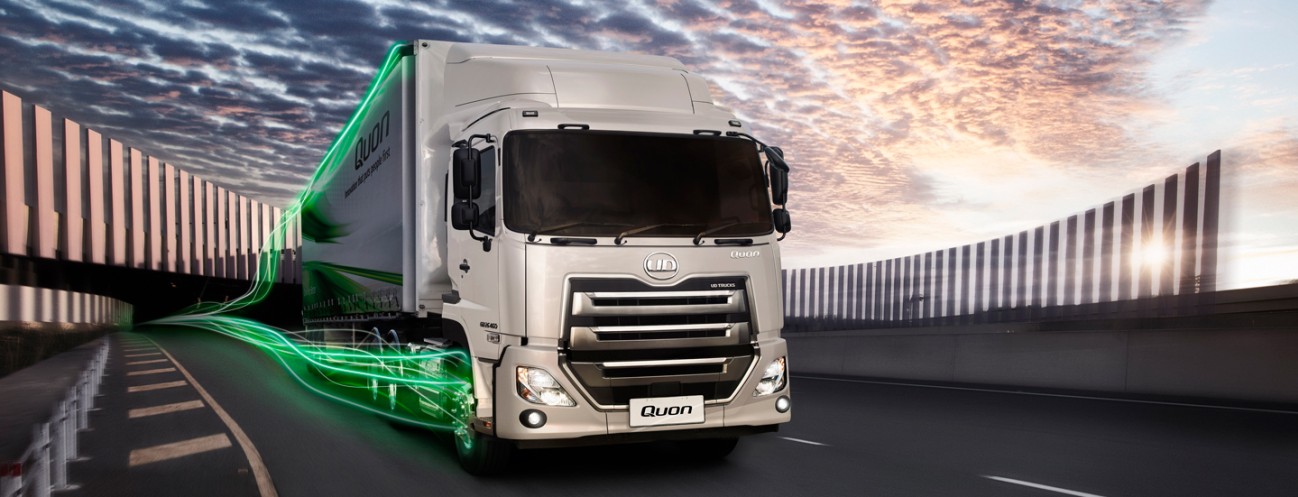 UD Trucks introduces its newest upgrades to Quon: Driving better
