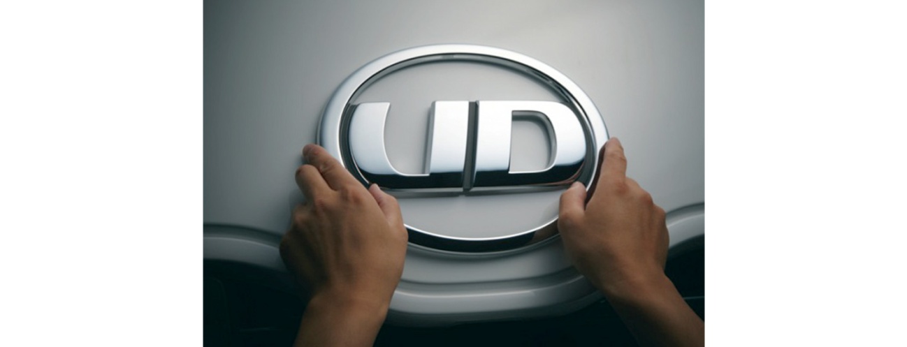 UD logo on truck
