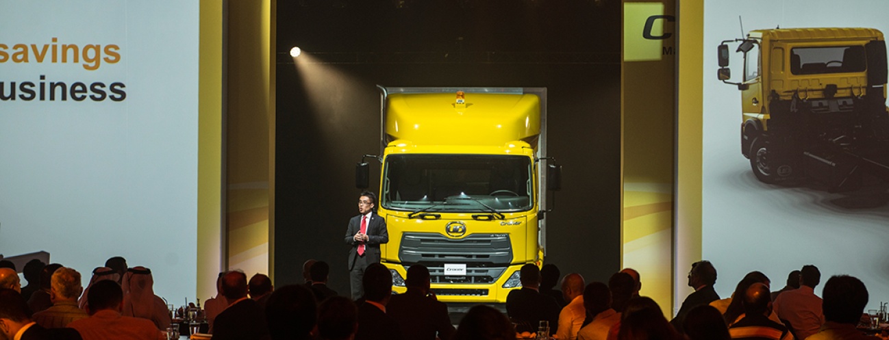 UD Trucks Croner Middle East launch