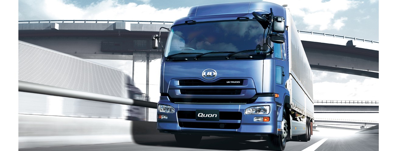 フラッグシップカー「クオン」誕生 | UD Trucks