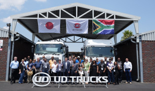Media and UD Trucks Southern Africa stakeholders 
