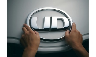 UD logo on truck