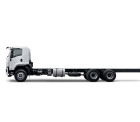 Condor White flatbed truck chassis on a plain white background.